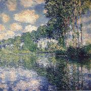 Claude Monet Poplars on the Banks of the Rive Epte oil painting reproduction